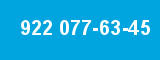 922 077-63-45 922 077-63-45